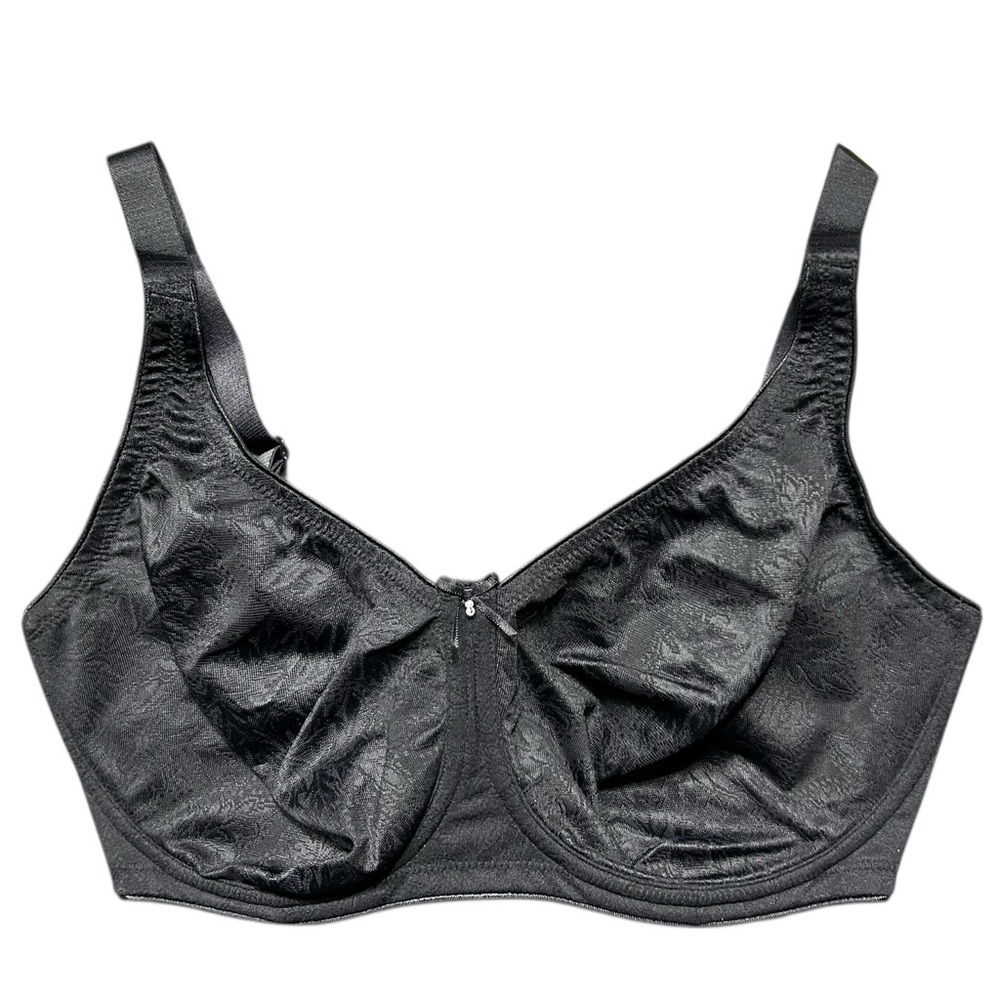 DOMINIQUE black underwire full bust Mystique Seamless Minimizer Bra 32G NWT